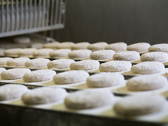 Elviart dough production